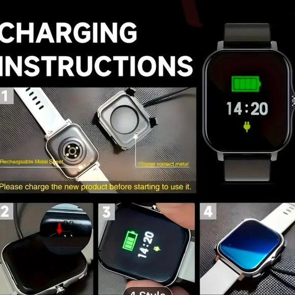 (2) Yes Two Android Smart Watches Excellent Working Condition…. - Picture 7 of 13